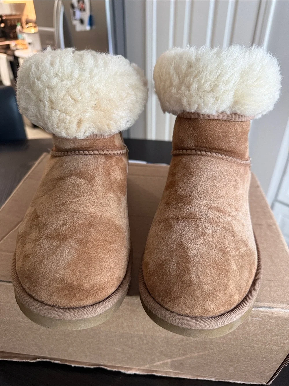 UGG Classic Short II Boots In The Chestnut color